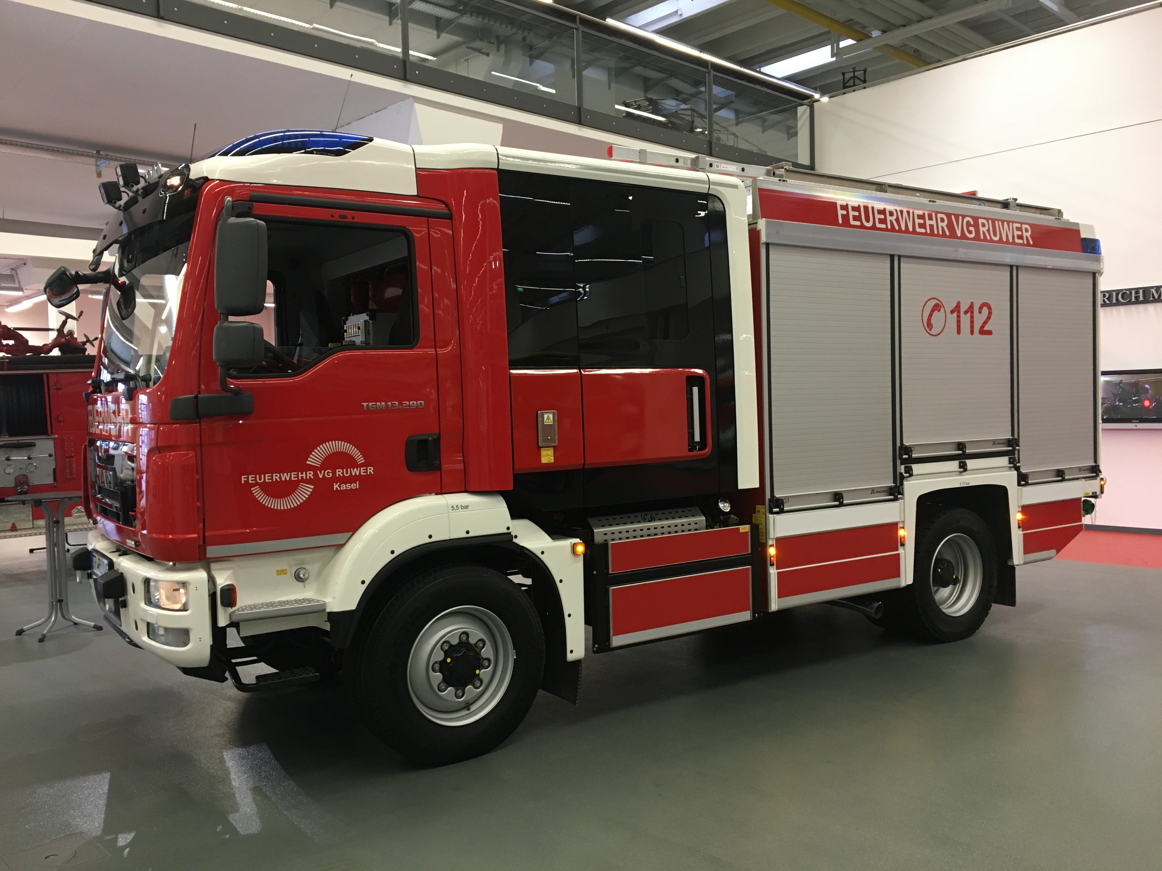 Feuerwehrfahrzeug der VG Ruwer
