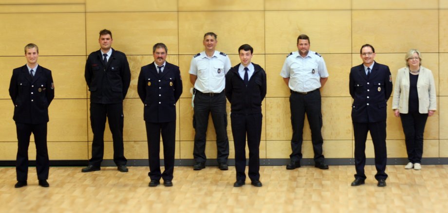 Mitglieder der Feuerwehr