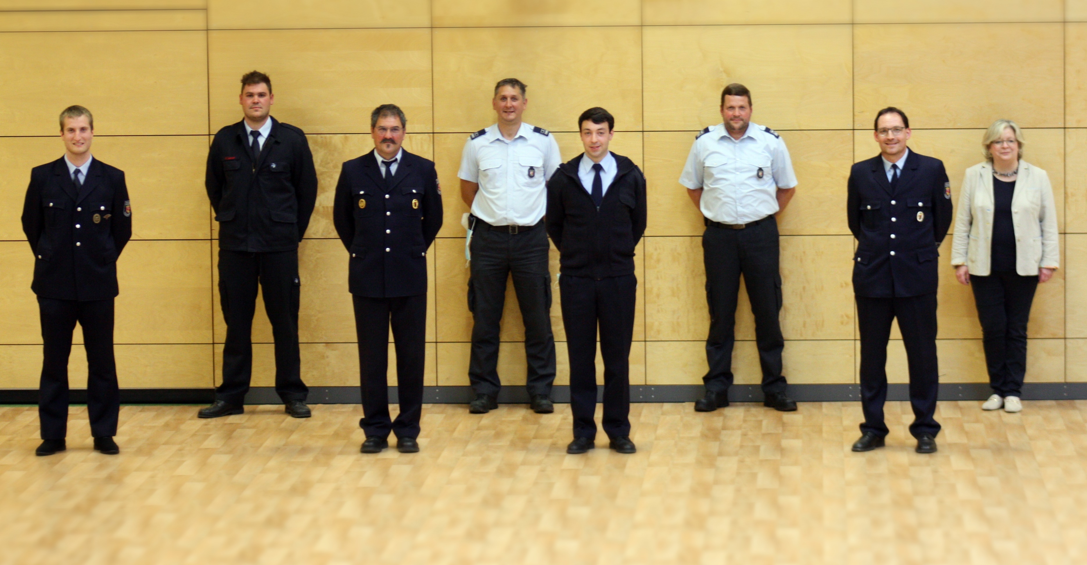 Mitglieder der Feuerwehr