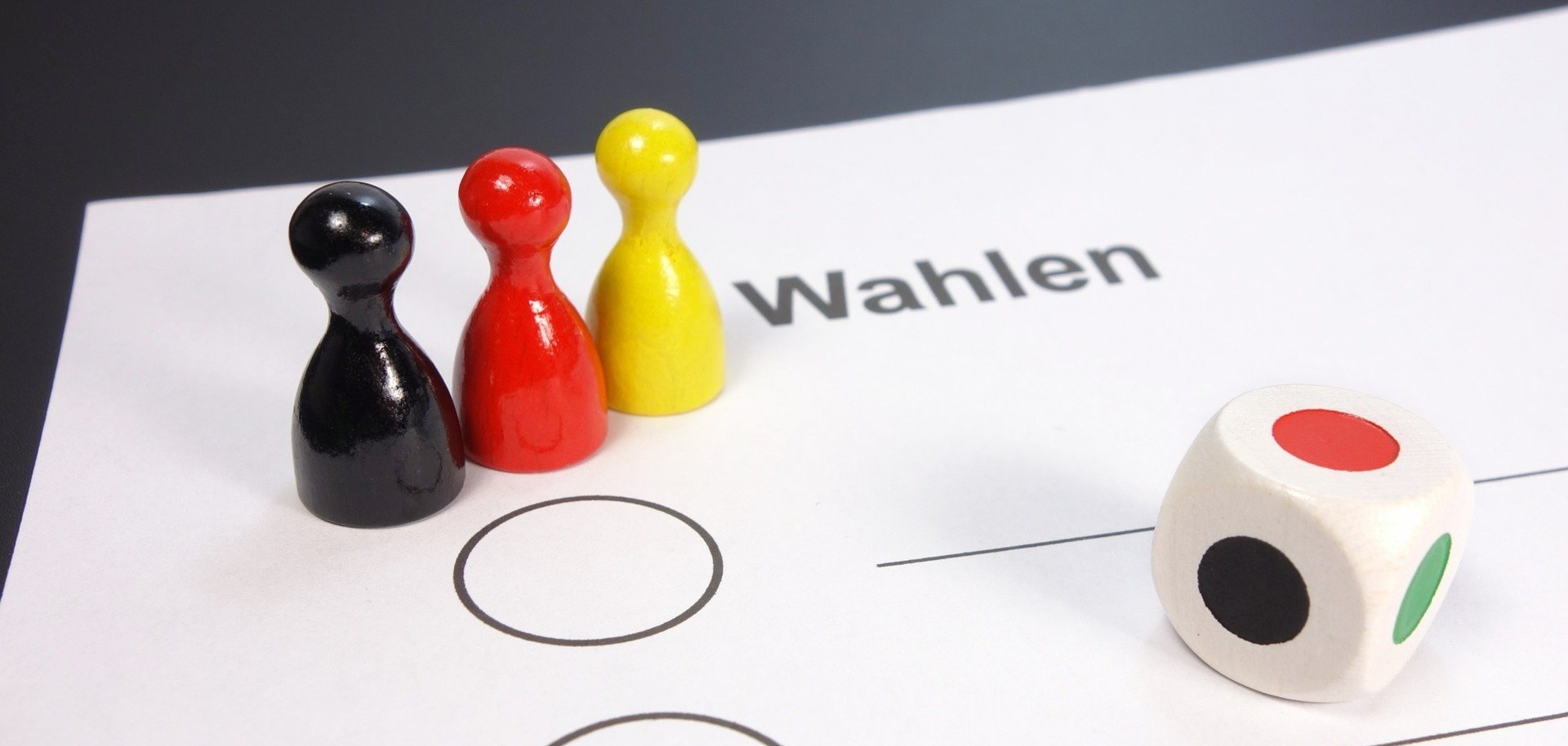 Grafik zur anstehenden Wahl