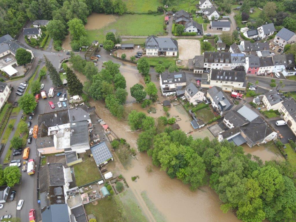 Hochwasser in Kasel