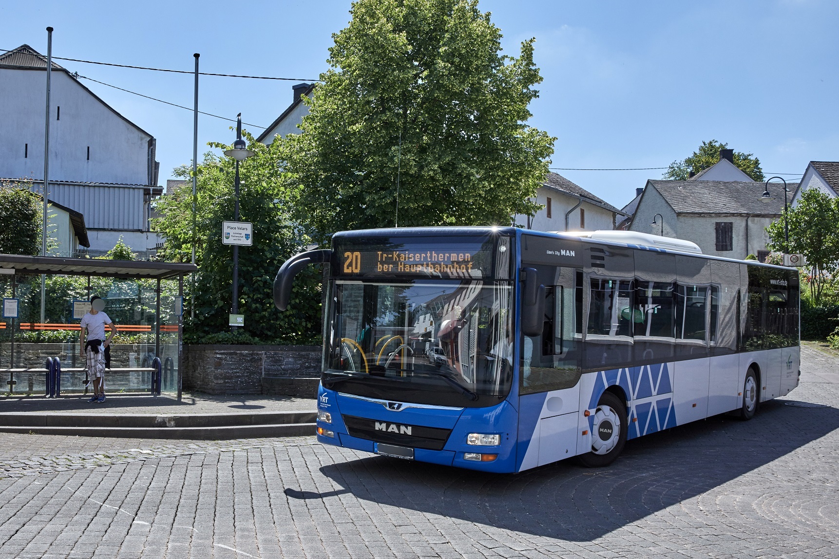Bus im VRT-Netz