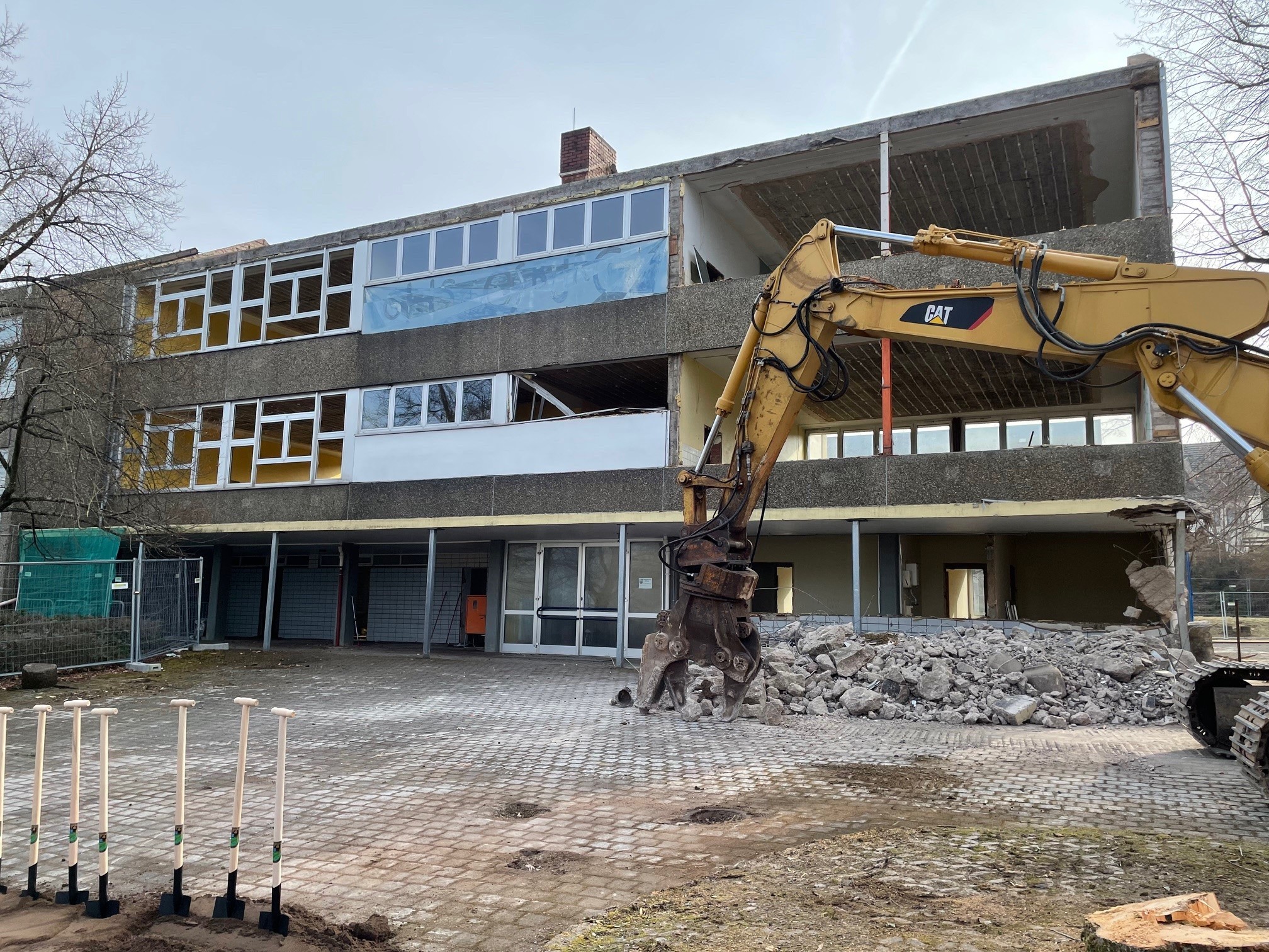 Abriss der Grundschule Osburg