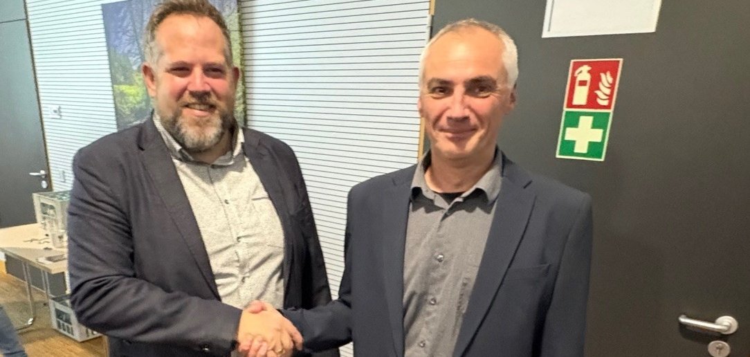 Handschlag bei der Bürgermeisterwahl