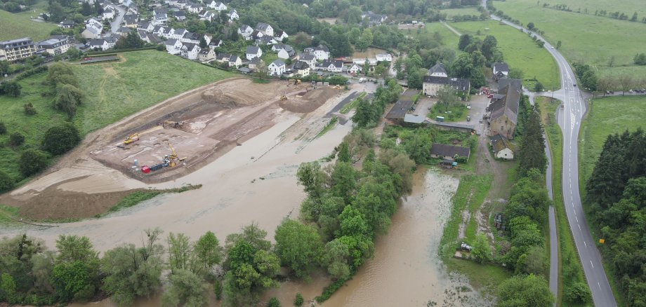 Hochwasser in Mertesdorf