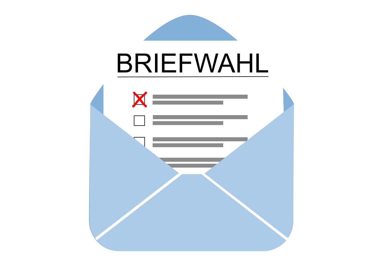 Grafik zur Briefwahl