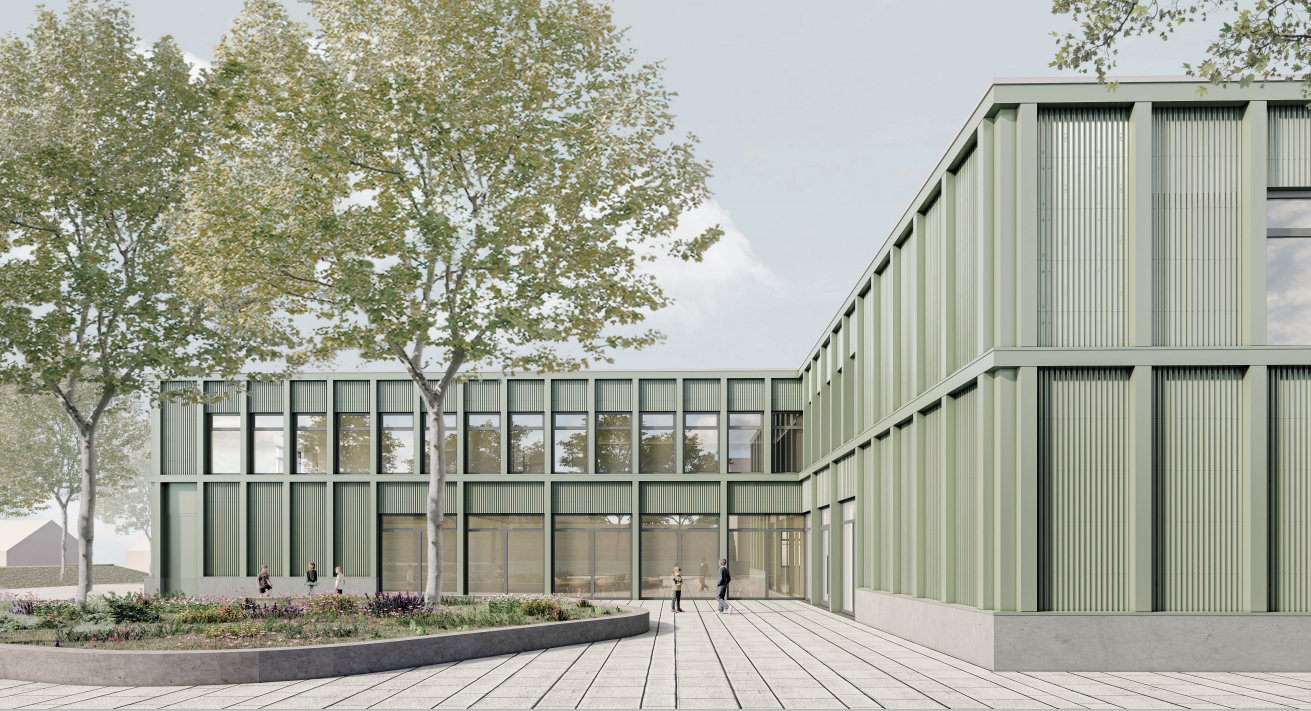 Modell der geplanten Grundschule in Osburg