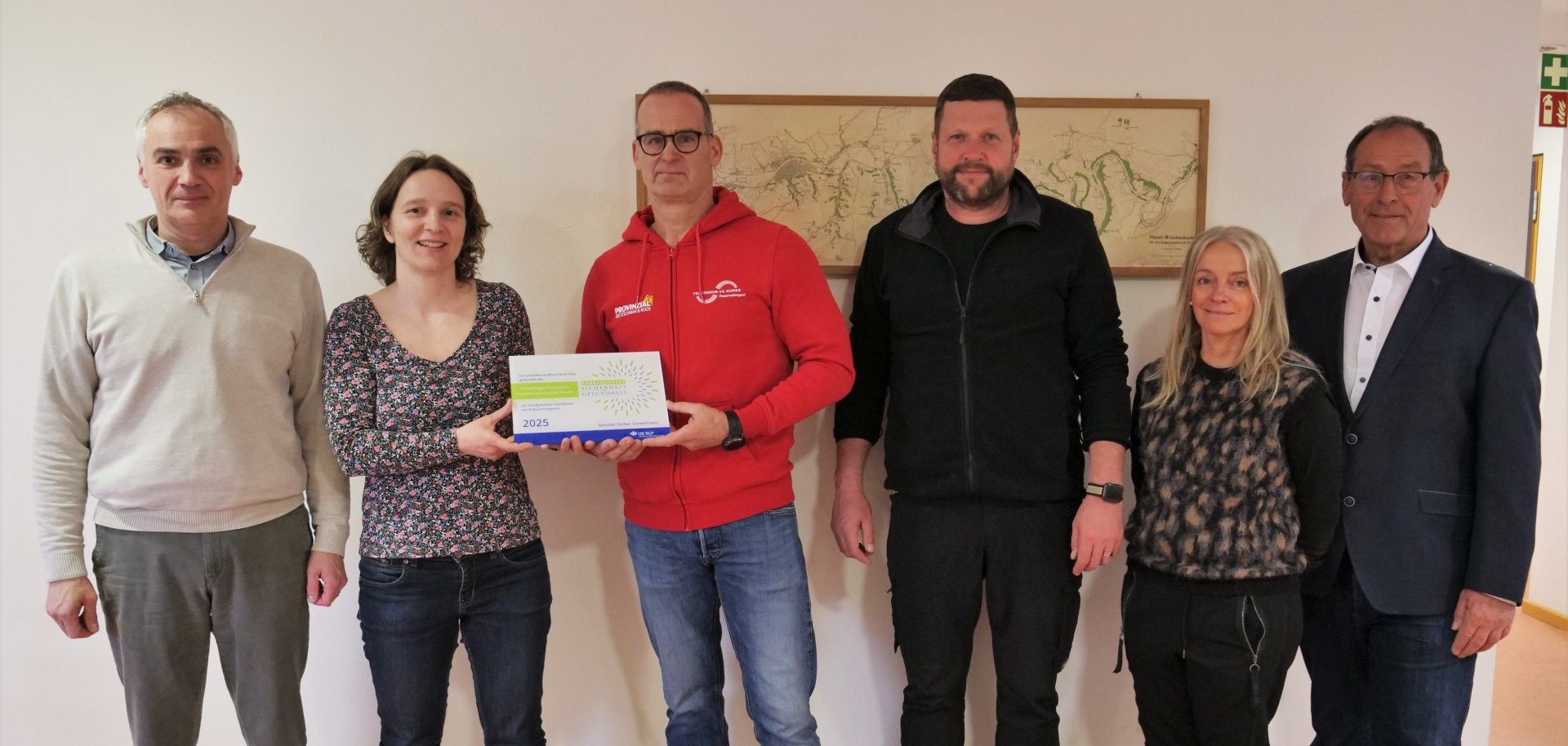 Preisvergabe im Rathaus der VG Ruwer