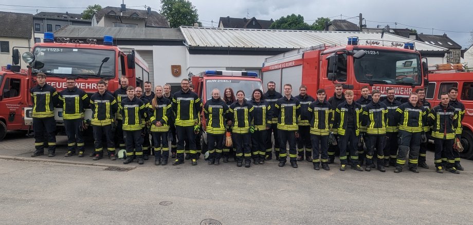 Mitglieder der Feuerwehr