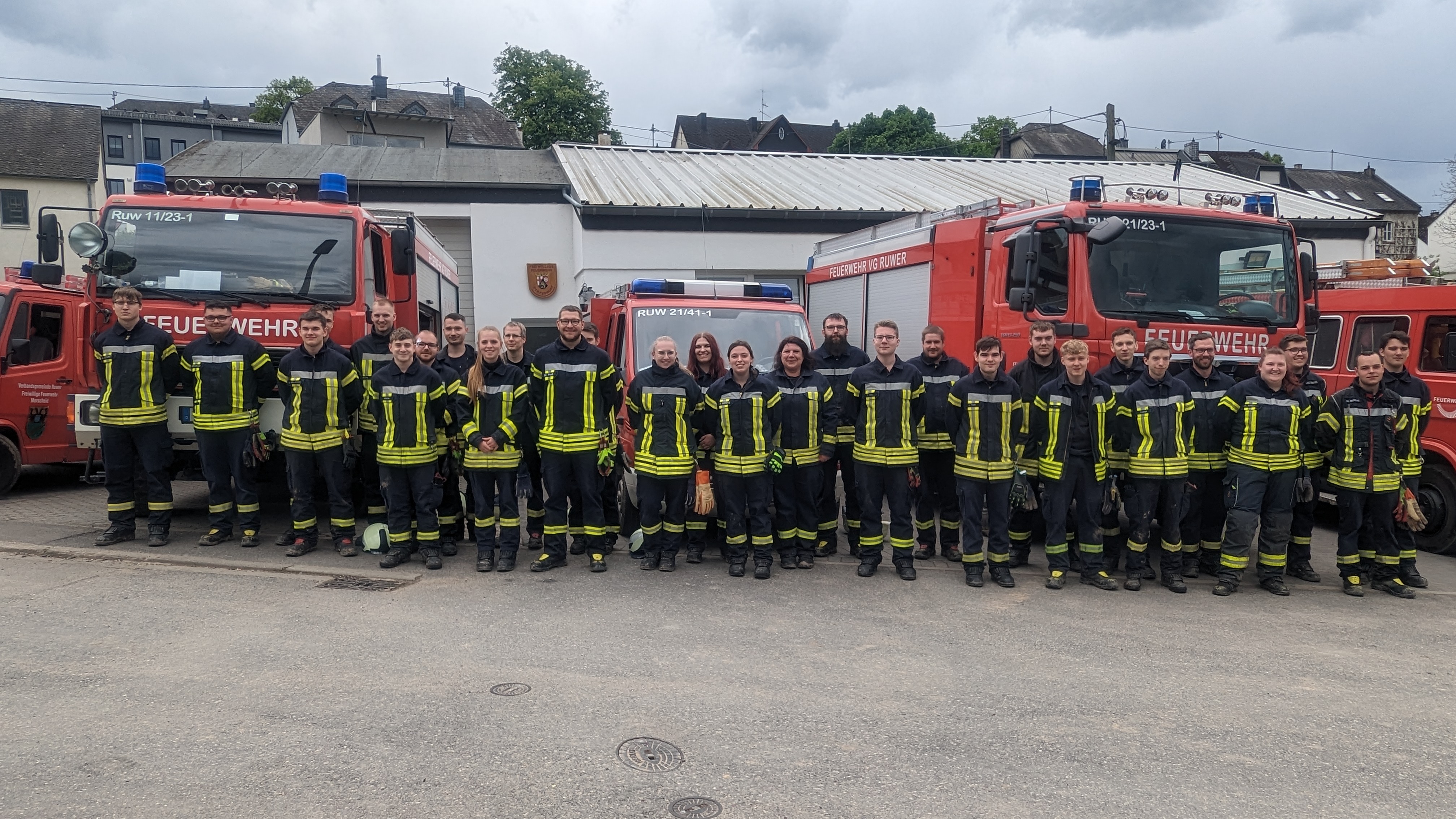 Mitglieder der Feuerwehr