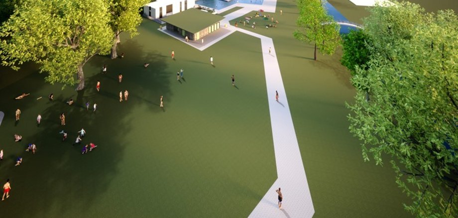 Grafik der Sanierungspläne vom Freibad Ruwertal