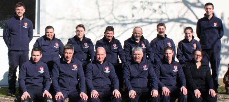 Gruppefoto Feuerwehrmänner